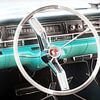 Amerikaanse vintage sedan Deville 1961 stuur van Beate Gube