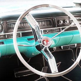Amerikanischer Oldtimer Sedan Deville 1961 Lenkrad von Beate Gube
