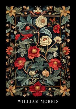 William Morris Poster by Niklas Maximilian