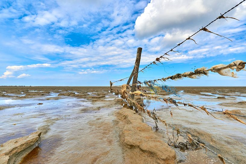 The mudflats near Wierum by Jenco van Zalk