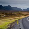 Straße auf Island von Menno Schaefer