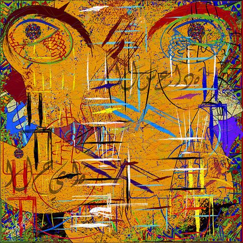 abstract canvas wall art