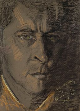 Stanisław Ignacy Witkiewicz - Portret van Mieczysława Gajewicza (1936) van Peter Balan