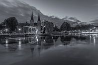 Oostpoort Delft, zwart-wit - 6 van Tux Photography thumbnail