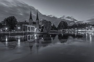 Oostpoort Delft, zwart-wit - 6 van Tux Photography