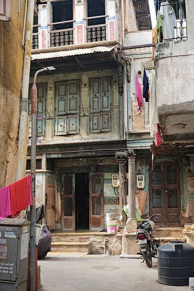 Ruelle d'Ahmedabad : un voyage dans le temps par Frank Photos