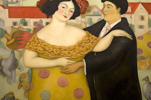 Klimt meets Botero
