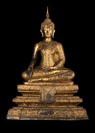 Earth - Touching Buddha van littletreasureshouse