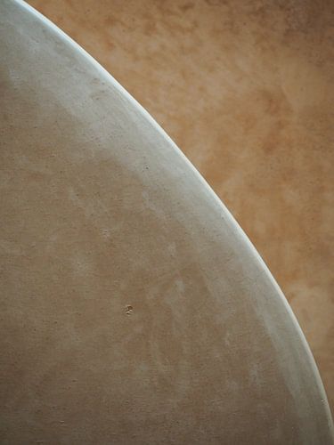 Schlichtheit beruhigende Abrundung Sonne Ton in Ton künstlerisch