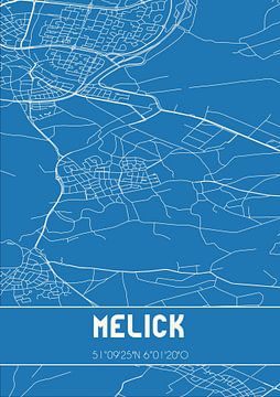 Blueprint | Carte | Melick (Limburg) sur Rezona