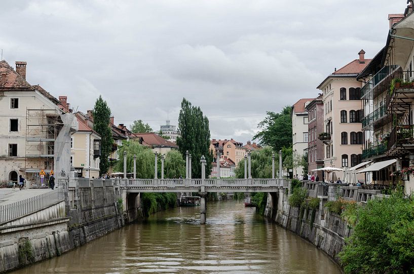 Cobblers' Bridge, Slovenia by Willem van den Berge