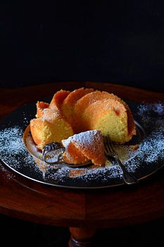 Nature morte avec un gâteau