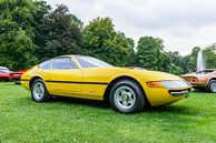 Ferrari 365 GTB / 4 Daytona italienne des années 1970 jaune vif par Sjoerd van der Wal Photographie Aperçu
