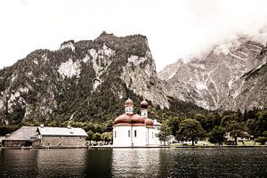 Königssee en Bavière, Allemagne
