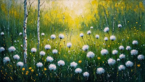 Zweeds Zomerlicht - Veenpluis en Berken in het Wild
