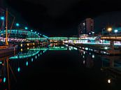 Bremerhaven bij nacht van Mustafa Kurnaz thumbnail