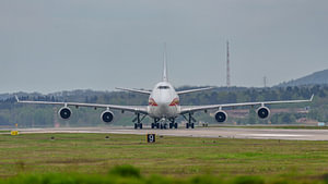 Kalitta Air Boeing 747-400F Frachtflugzeug.