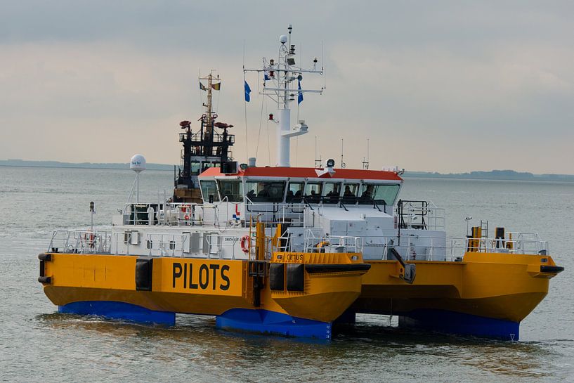 Loods catamaran in Westkapelle von Harold  van Zandvoort