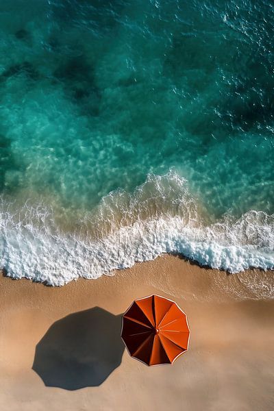 Brekende golven van fernlichtsicht