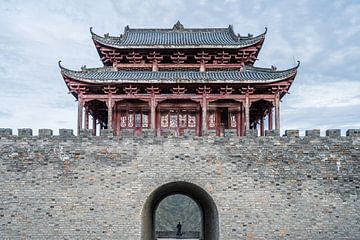 Chinesisches Tor in Songpan von Photolovers reisfotografie