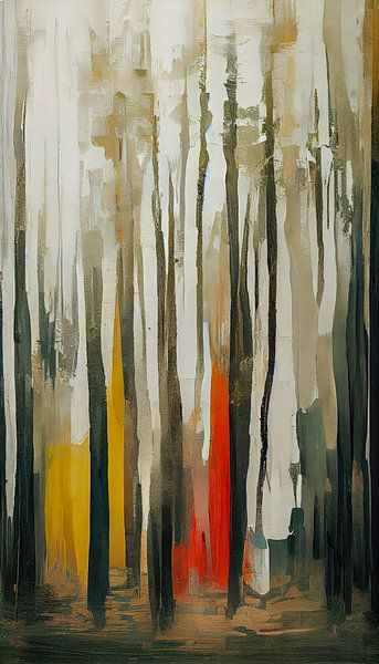 Trees abstract by Bert Nijholt