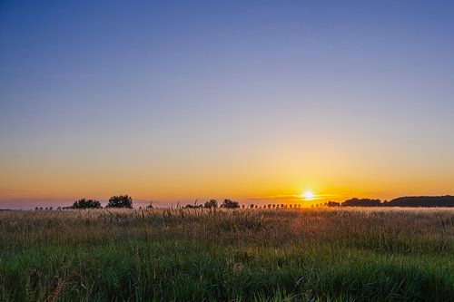 Lever de soleil à Roegwold