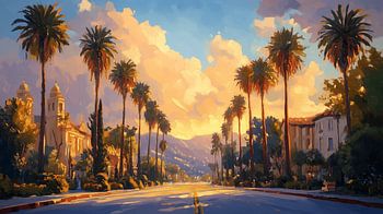 Golden Hour Boulevard