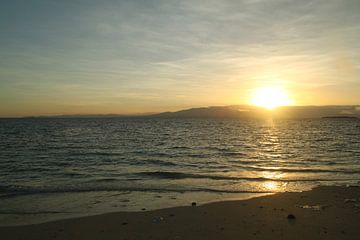 Sonnenuntergang auf Fiji, Treasure Island von Chris Snoek