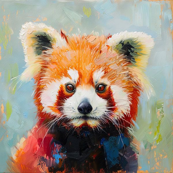 Kleine panda van Poster Art Shop