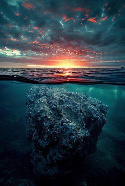 Goldene Stunde am Meer von fernlichtsicht