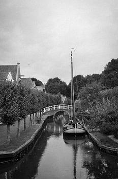 Stilleven van een boot