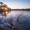 Sunrise on the ice by Tvurk Photography