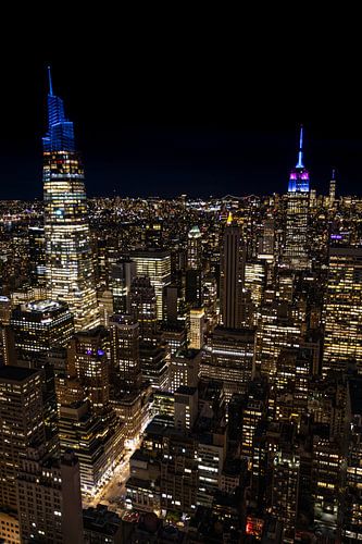New York City vanaf Top of the Rock (10) van Albert Mendelewski