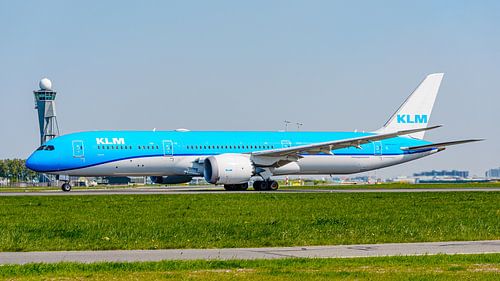 Avion de ligne Boeing 787-9 Dreamliner de KLM.