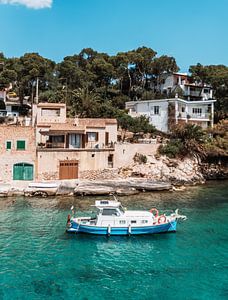 Spanisches Fischerdorf auf Mallorca von Dayenne van Peperstraten