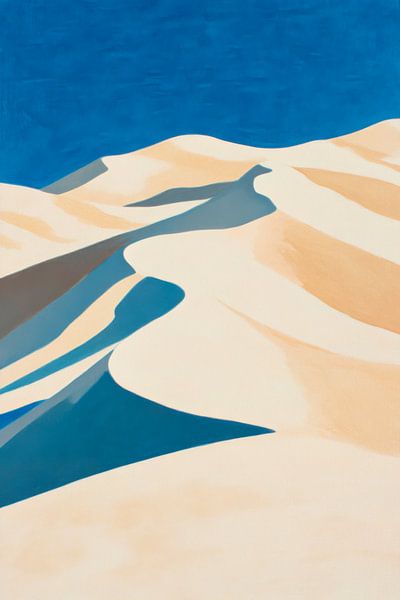 Paysage désertique par Poster Art Shop