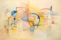 Abstract, pastel, lijnen en vormen van Joriali Abstract thumbnail