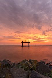 Station de pompage Sunrise Dreischor sur Leo Kramp Fotografie