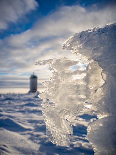 Vereiste Landschaft auf dem Brockenplateau von t.ART