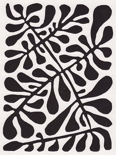 Alisa Galitsyna - Linocut Houseplant
