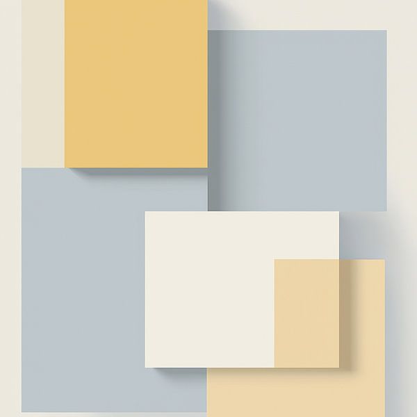 Minimalistische Farbblöcke von Thea