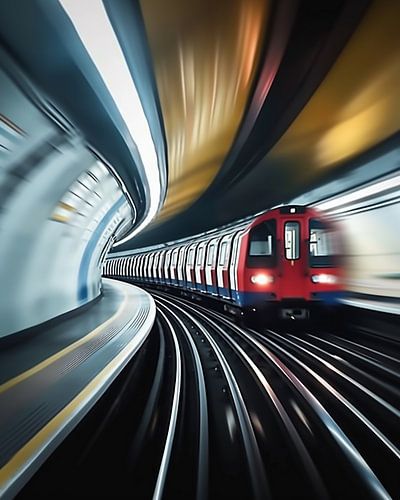 Passage of the underground railway