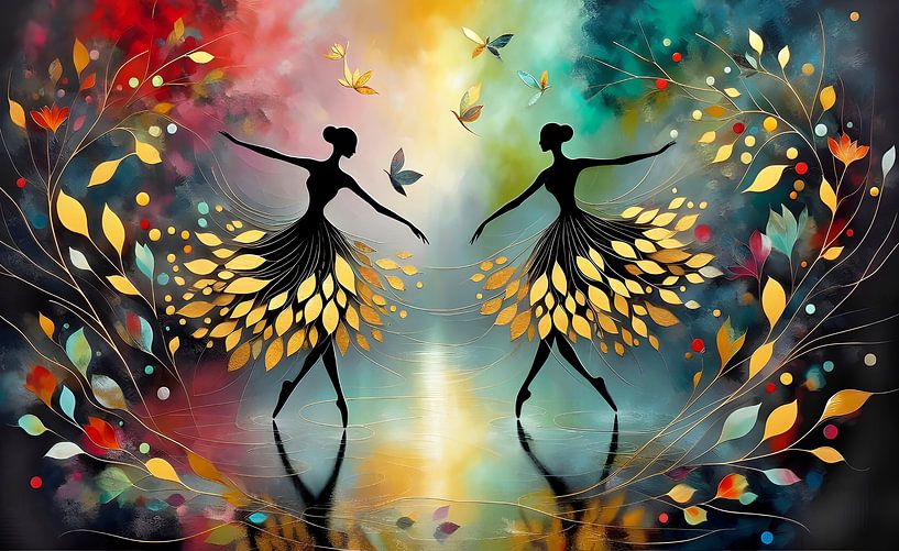 Ballerina Girls by Caroline Lichthart