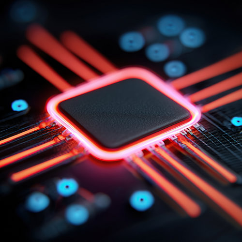 Leren chip cpu