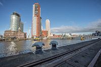 Kop van Zuid met zich op de Rijnhaven Rotterdam