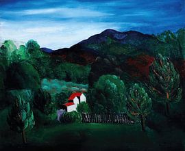 Moïse Kisling - Paysage provençal (1918) sur Peter Balan