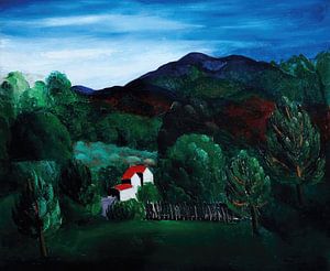 Moïse Kisling - Provenzalische Landschaft (1918)