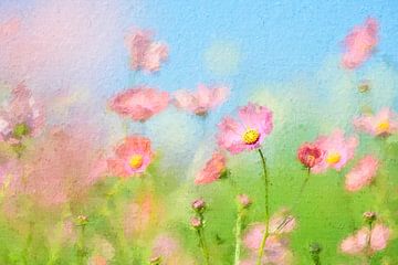 Fleurs de printemps (peinture) sur Art by Jeronimo