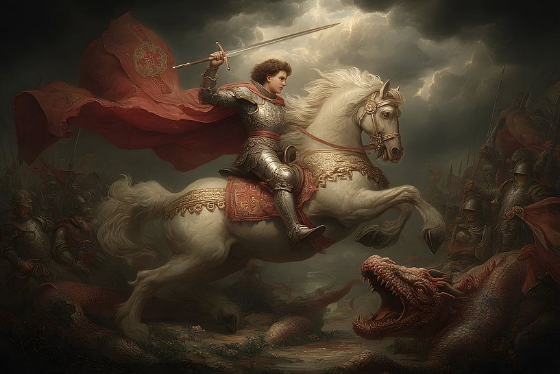 Triumph of St Michael by Skyfall