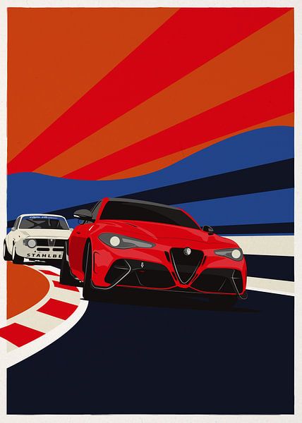Alfa Romeo GTAm&#039;s von Marcel de Waal